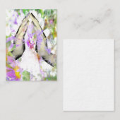 Namaste Prayer Praying Hands Visitekaartjes (Voorkant / Achterkant)