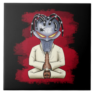 Namaste Predator Keramische Tegel Tegeltje