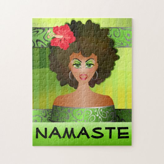 Namaste puzzel (Verticaal)