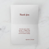 Namaste Quote bedankt Zen Buddha Monk Kaart (Binnen)