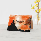 Namaste Quote Dank u Yoga Meditatie Zen Kaart (Gele Bloem)