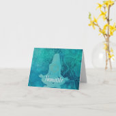 Namaste Quote Dank u Zen Yoga Meditatie Kaart (Gele Bloem)