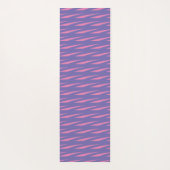 Namaste Quote Meditation Paars Pink Patroon Yogamat (Achterkant)