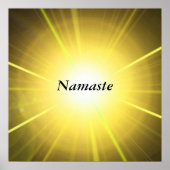 "Namaste" quote Poster (Voorkant)