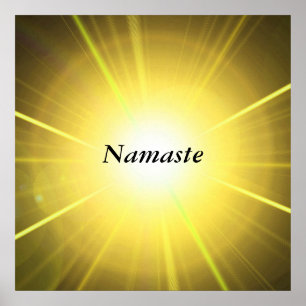 "Namaste" quote Poster