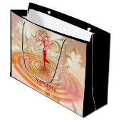 Namaste Quote Tree of Life Zen Yoga Groot Cadeauzakje (Voorkant Gekanteld)