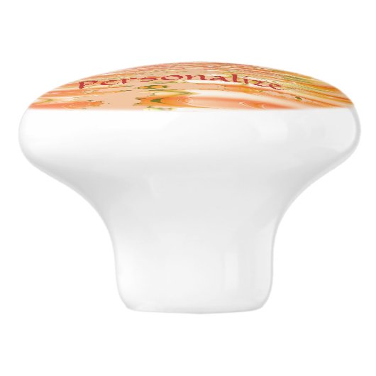 Namaste Quote Tree of Life Zen Yoga Keramische Knop (Zijkant)