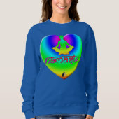 Namaste Regenboog Intenties Hart T-Shirt (Voorkant)