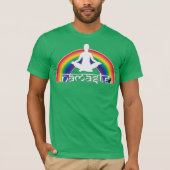 Namaste Regenboog Intenties T-shirt (Voorkant)