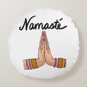 Namaste' Rond Kussen