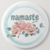 Namaste Ronde Button 6,0 Cm (Voorkant)