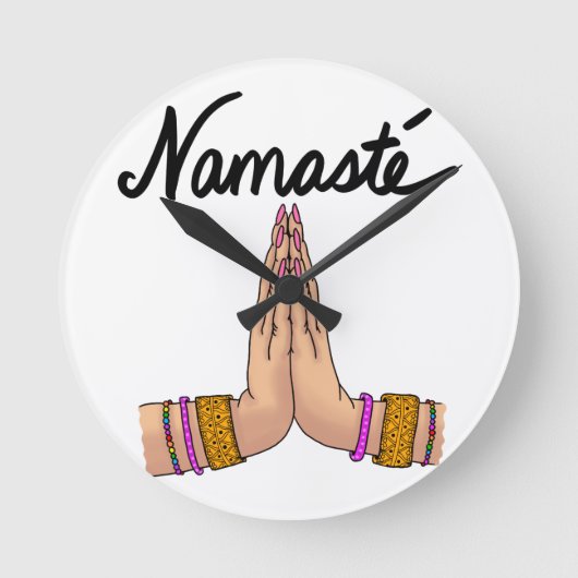 Namaste Ronde Klok (Voorkant)