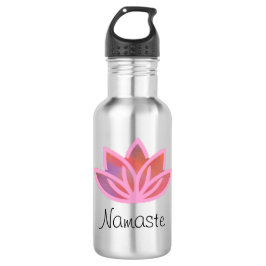 Namaste Roze Multicolor Lotus Yoga Waterfles