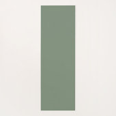 Namaste Sage Groen Eenvoudig Modern Minimalistisch Yogamat (Achterkant)