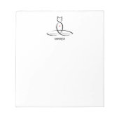 Namaste - Sanskrietstijltekst. Notitieblok (Voorkant)