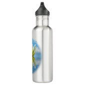 Namaste Serene reflecterende Lotus Bloem & Naam Yo Waterfles (Rechts)