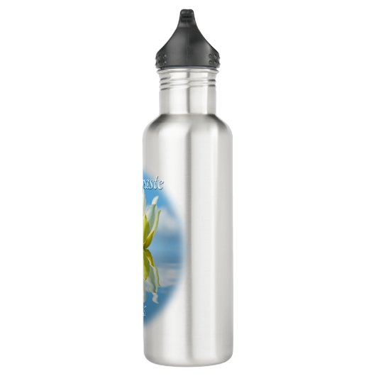 Namaste Serene reflecterende Lotus Bloem & Naam Yo Waterfles (Rechts)