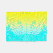 Namaste Shavasana Fleece Deken (Voorkant (Horizontaal))