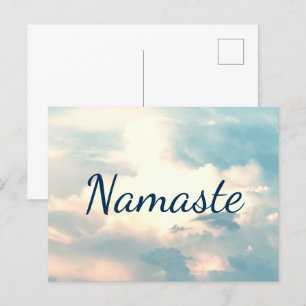 Namaste Sky Scene Briefkaart