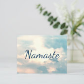 Namaste Sky Scene Briefkaart (Staand voorkant)