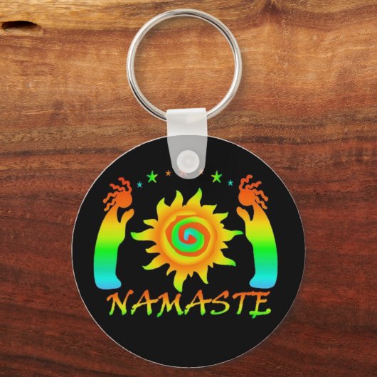 Namaste Sleutelhanger (Voorkant)