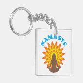 Namaste Sleutelhanger (Voorkant Links)
