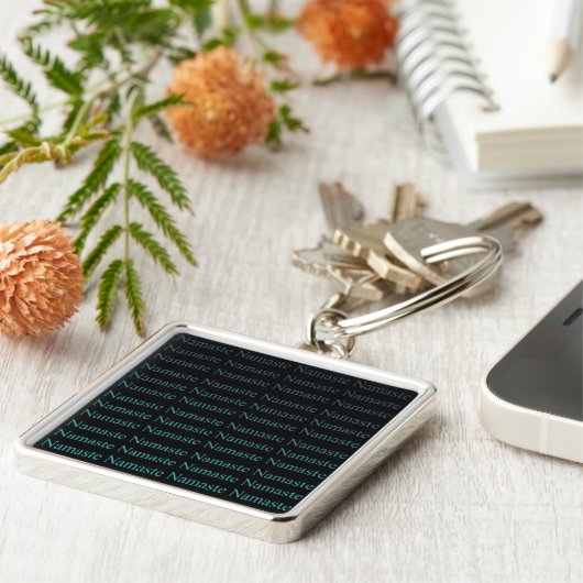 Namaste Sleutelhanger (Zijkant)