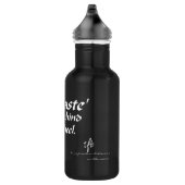 Namaste Sober Driving 18 oz. Roestvrij staal water Waterfles (Rechts)