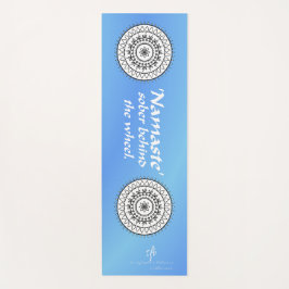Namaste Sober Driving Blue Yogamat