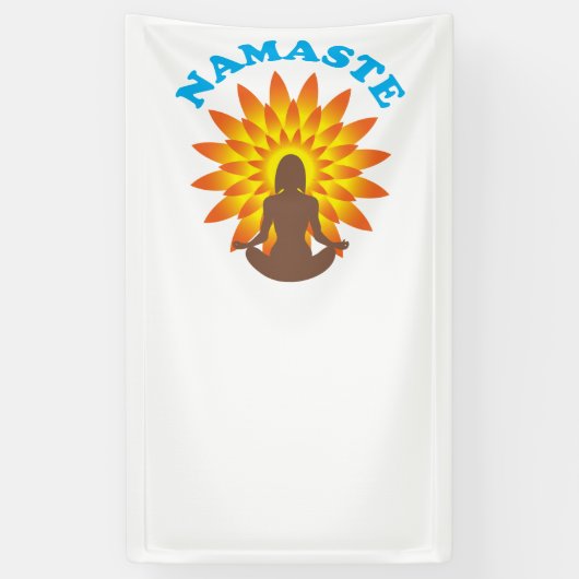 Namaste Spandoek (Verticaal)