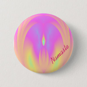 Namaste Speaker Yoga Reiki Button Buttonnen