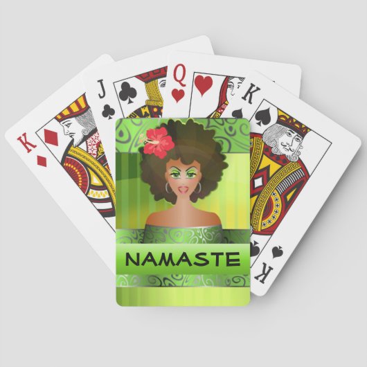 Namaste speelkaarten (Achterkant)