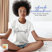 Namaste spiritueel geschenk meditatie yogi meisje t-shirt