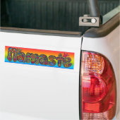 Namaste-sticker van ArtHarmonyCreations Bumpersticker (Op Truck)