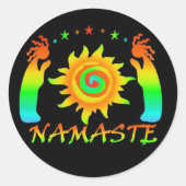 Namaste Stickers (Voorkant)