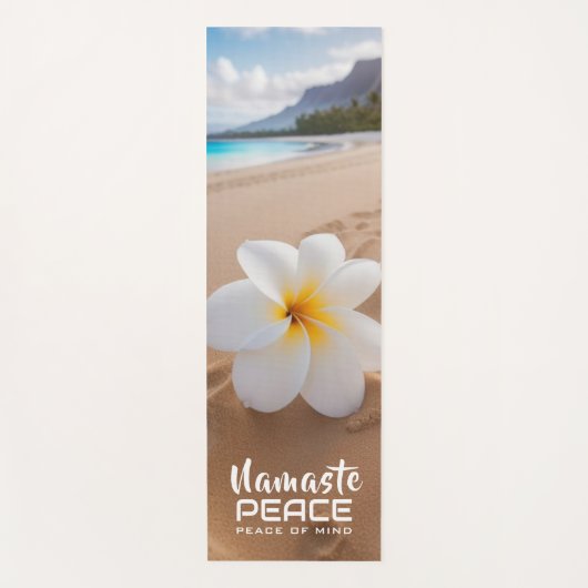 Namaste Strandbloem - Yoga Mat (Voorkant)