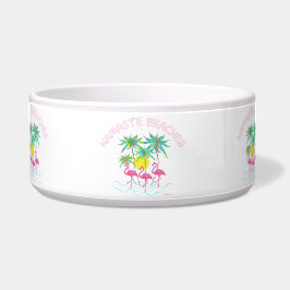 Namaste strandt Yoga Tropic Cute Doggie Graphic Voerbakje