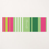Namaste Stripes Yoga Mat (Voorkant (horizontaal))