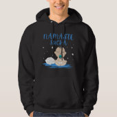 NAMASTE SUCKA grappige baby yoga zen meester Hoodie (Voorkant)