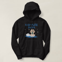 NAMASTE SUCKA grappige baby yoga zen meester Hoodie