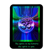 Namaste symbool magneet (Verticaal)