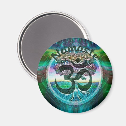 Namaste symbool magneet (Voorkant / Achterkant)