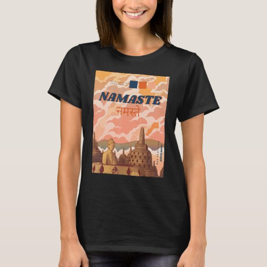 Namaste T-shirt (Voorkant)