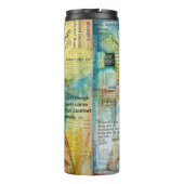 "Namaste" Thermische getumbler Thermosbeker (Achterkant)