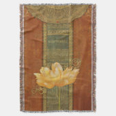 Namaste Throw Blanket Deken (Voorkant Verticaal)