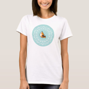 Namaste Tricolor Corgi Nieuwe Balansbank T-shirt