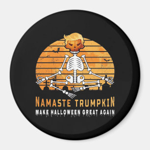 Namaste Trumpkin maakt Halloween weer geweldig Med Magneet