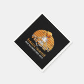 Namaste Trumpkin maakt Halloween weer geweldig Med Servet (Hoek)