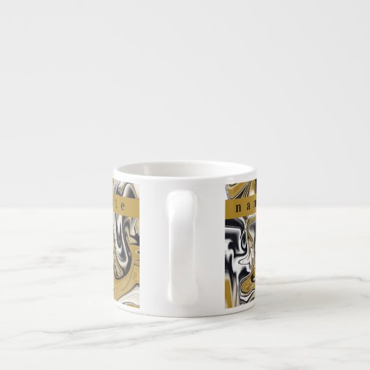 Namaste Typografie Espresso Kop (Achterkant)