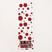 Namaste-typografie Yogamat (Voorkant)